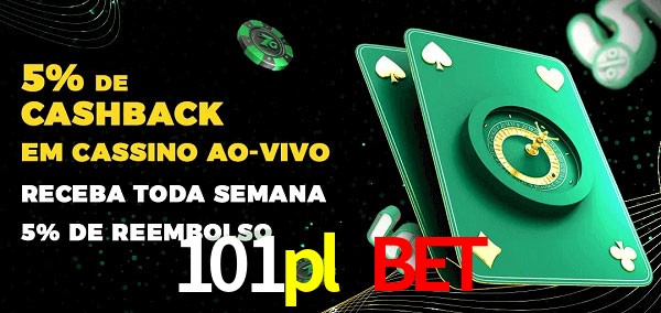 Promoções do cassino ao Vivo 101pl bet